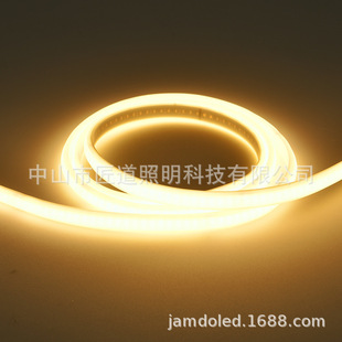 Cob lamp with high display finger 220v drive-free household 110v indoor self-adhesive outdoor waterproof led bright soft light strip