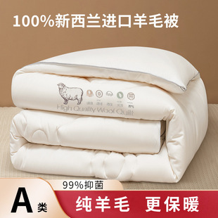 New Zealand Wool Quilt Class A Antibacterial Pure Wool Quilt Core Winter Warm Winter Gift Quilt Wholesale No Odor