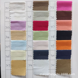 40s cotton poplin 133*72 woven fabric full process plain fabric shirt fabric high-end lining