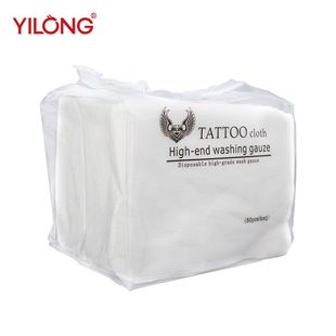 Cross-dragon tattoo equipment tattoo wiping tissue 50 pieces per pack non-woven tissue sanitary cleaning auxiliary supplies batch