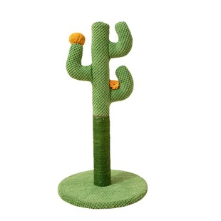 Cross-border Pet Products New Cat Toy Cat Climbing Rack Vertical Cactus Plant Cat Claw Column Cat Scratch Board