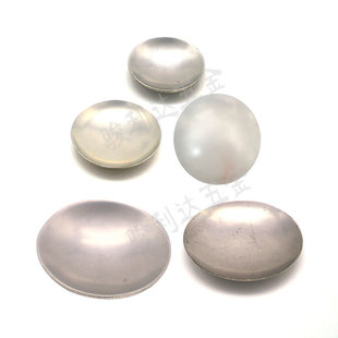 Large Wholesale 304 Stainless Steel Arch Sealing Convex Sealing Curved Sealing Column Fence Round Pipe Cap Plug