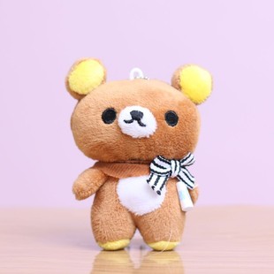 Internet Celebrant Cute Easy Bear Pendant Plush Toy Doll Bear Bag Pendant Keychain Cloth Doll Doll