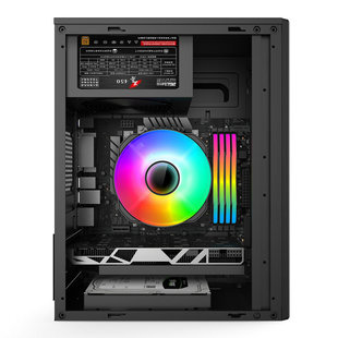 Небольшой Phantom 2522 компьютерное шасси m-atx материнская плата настольный мини-сборка хост diy офисный корпус