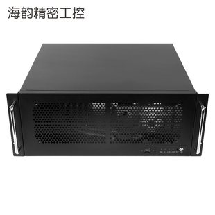 Industrial Control Chassis 4U Rack-Mounted with Temperature Control Screen Eatx Dual-Way Motherboard Industrial Computer Server Computer Monitoring