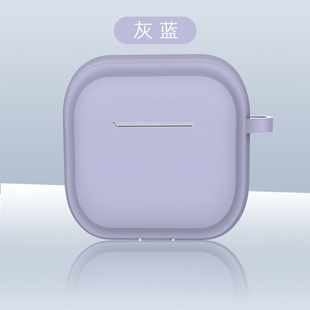 Новый применимый AirPods4 поколения Bluetooth наушники чехол Pro новый 3 поколения цельнозернистый силиконовый корпус против падения оптом