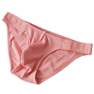 Men's triangle thread high fork underwear trend low waist breathable sexy hip bag briefs a generation of hair