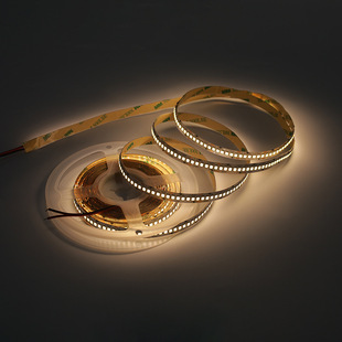 Lights with led self-adhesive ultra-thin linear lamp slot living room home silicone soft light double row RGB2835 highlight high density factory