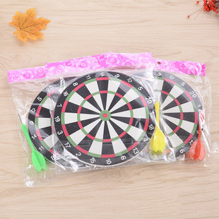Factory wholesale 2 yuan 16cm dart board dart board set without net a dart board