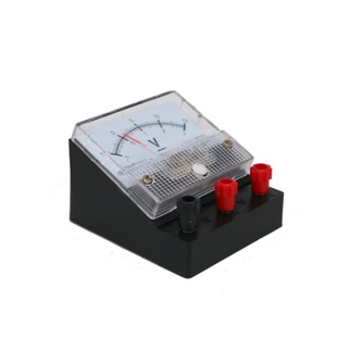 Ammeter Voltmeter Pointor Type Electrical Experiment with Double Range Student Electric Meter Junior High School Physics Experiment Instrument