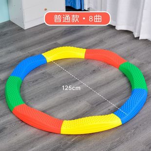Single-plank bridge home board stepping balance beam sensor training equipment balance foot indoor tactile kindergarten children's toys
