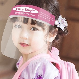 face shield transparent color protective mask PC mask protective eye goggles mask isolation mask