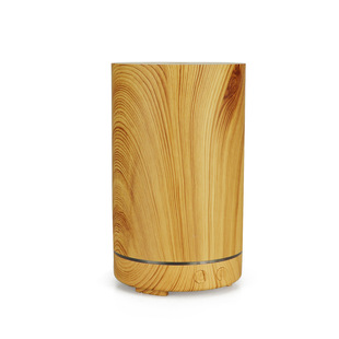 New creative bamboo humidifier household 200ml mini wood grain desktop colorful aroma diffuser humidifier manufacturers
