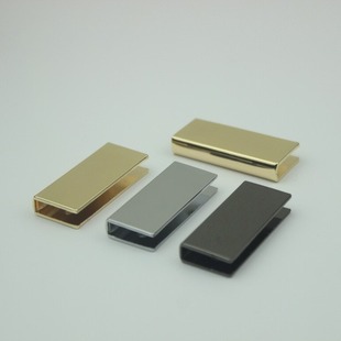 Luggage hardware accessories 4cm long straight edge banding edge banding women's bag accessories edge wrapping corner wrapping accessories accessories