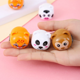 Dummy back car 6 cartoon animals children's car toys 3-6 years old boy baby high quality fall-resistant