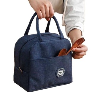 Lunch Box Bag Special Lunch Box Bag for Students Dirty Resistant Washable Office Warmer Lunch Bag Thickened Aluminum Foil Insulation Bag