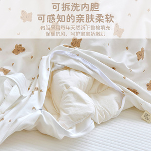 Baby quilt newborn baby cotton autumn and winter thickened quilt newborn anti-shock delivery room swaddling Four Seasons Universal