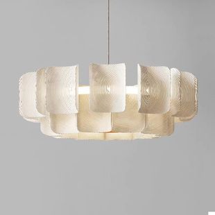 Huixin Wabi-Sabi Style Новый акриловый подвесной светильник Zen Гостиная Столовая Спальня Свет Домашний дизайнер Креативный.
