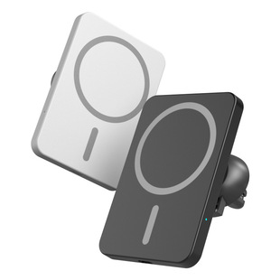 Новый magsafe автомобильное магнитное всасывающее беспроводное зарядное устройство автомобильный кронштейн для iphone12 15W быстрая зарядка