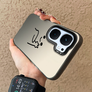 For iqoo12 mobile phone case vivo new x100 advanced sense iq11 cartoon x90 male s19 female 80 cute 12