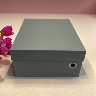 Custom kraft paper shoe box storage corrugated color box flip folding carton wholesale packaging box packaging box