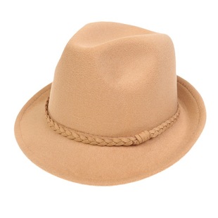 Cross-border hot sale small bowler hat autumn and winter New Tibetan Jazz hat European and American woolen cowboy hat men's retro style hat