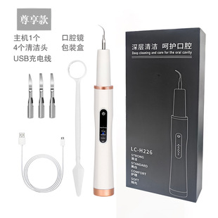 Cross-Border Sonic Electric Tooth Cleaner, Household Calculus Remover, Tooth Stain Remover, Electric Tooth Cleaner, Care Instrument