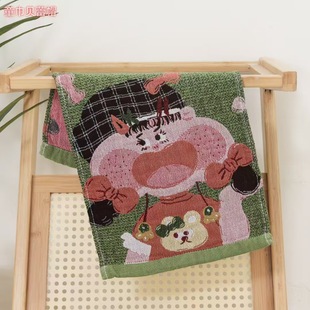 Children's Special Four-layer Cotton Gauze Face Wash Household Small Towel Absorbent Hair-free Cotton Hand Wipe Small Square Towel