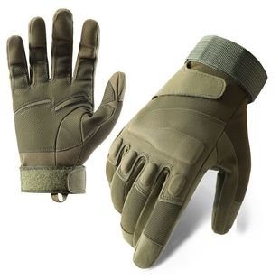 Tactical Gloves Men's Full Finger Outdoor Sports Mountaineering Non-slip Special Forces Army Fan Motorcycle Riding Hard Shell Gloves