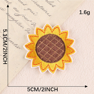 Computer Embroidery Label Cartoon Animal Fruit Cloth Label Clothing Accessories Coat Hood Decoration Hand Account Patch Embroidery Cloth Paste