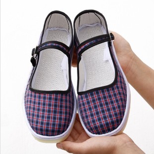 Spring and Summer New Old Beijing Handmade Cloth Shoes Women's Embroidered Cloth Shoes Soft Sole Milk Shoes