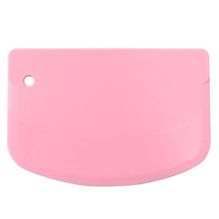 Color Flour Scraper Plastic Dough Scraper Cake Cream Scraper Household Baking Flour Scraper in stock Wholesale