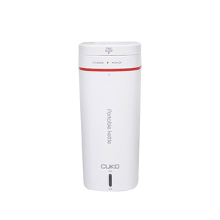 Electric heating water cup 304 stainless steel travel portable hot water bottle