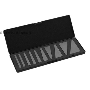 SKUD99336 precision angle gauge block 12 pieces angle block 1/4 1/2 3 5 10 20 degrees] Luo edge
