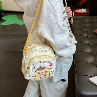 New Children's Bag Cute Cartoon Girl's Coin Purse Can Pack Mobile Phone Little Girl's Personality Outgoing Shoulder Crossbody Bag