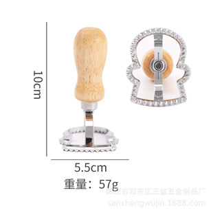 In stock Christmas biscuit mold cake cutter roller cutter Christmas mold biscuit mold baking utensils source manufacturer