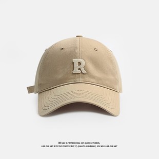 Japanese Autumn and Winter Women's Fashion Retro Letter Embroidered Cap Outdoor Sports Travel Men's Sunshade Baseball Cap