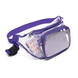 Explosive PVC Sports Waist Bag Waterproof Crossbody Running Outdoor Transparent Bag Special Bag Travel Bag Storage l Bag
