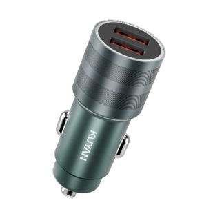 Cool Flame Lightning № 4 100w автомобильное зарядное устройство Двойной USB металлический телефон полностью совместим с Apple Android Huawei автомобильная зарядка
