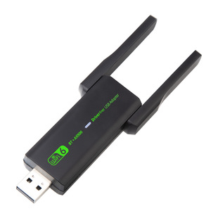 Беспроводная сетевая карта wifi6 бесприводной двухдиапазонный 5G Bluetooth 5.4 2-в-1 внешний компьютер USB получает AP-передатчики