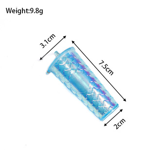 Cross-border simulation durian cup key chain diamond durian cup dragon scale cup colorful gradient star dad key chain