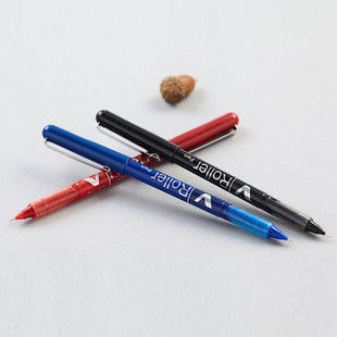 Baixue Quick-Drying Straight Liquid Ball Pen Quick-Drying Gel Pen Students with Quick-Drying Water Pen Signature Pen Colorful V60