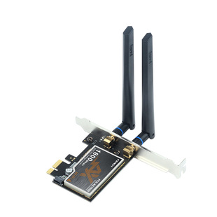 Беспроводная сетевая карта AX1800 Gigabit WIFI6 двухчастотный настольный компьютер 5G PCIE Bluetooth 5.2 два-в-одном