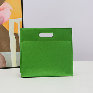 Factory direct felt handbag fashion shopping bag computer felt bag multi-purpose file bag felt storage bag