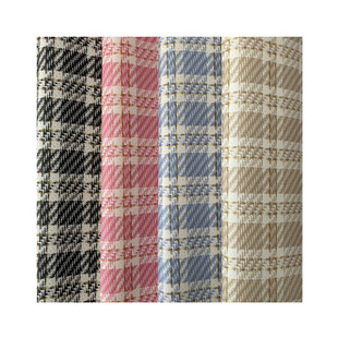 New spot Korean version of small clear printed leather small fragrant style woven lattice bags shoes material origin supply