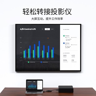 Кабель адаптера Biyaz активный DP к HDMI 4K/60Hz кабель 1,2 версии DisplayPort