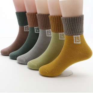 21 children's socks for men and women autumn and winter tube socks for large children autumn thin baby boys spring and autumn cotton socks wholesale