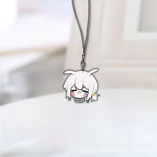 Light Encounter Peripheral sky White Bird Wizard Sui Hat Beginner Two-dimensional Mobile Phone Chain for Best Friend and Classmates Mobile Phone Pendant