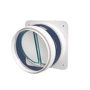Submarine Range Hood Flue Check Valve Kitchen Special Check Valve Exhaust Pipe Anti-return Air Anti-smoke Anti-smoke Treasure