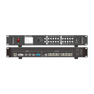 LingXin VV-4X Full Color led Display Two-in-one Video Processor Airport Digital Billboard Control System